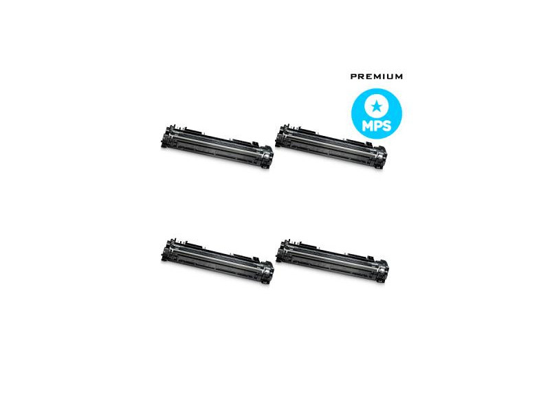 Toner compatible MPS HP W2002A 658A - Jaune - 6.000 pages